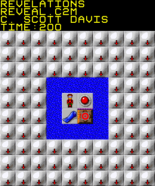 Thumbnail for a map of 032: REVELATIONS for the PC game Chip's Challenge 2.