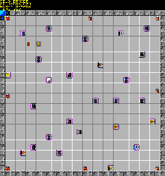Thumbnail for a map of 044: SILO BOMBER for the PC game Chip's Challenge 2.