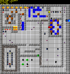 Thumbnail for a map of 046: LONG LOST FRIEND for the PC game Chip's Challenge 2.