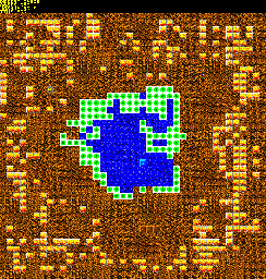 Thumbnail for a map of 047: DESERT OASIS for the PC game Chip's Challenge 2.