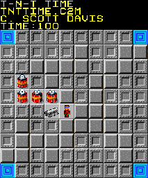 Thumbnail for a map of 055: T-N-T TIME for the PC game Chip's Challenge 2.