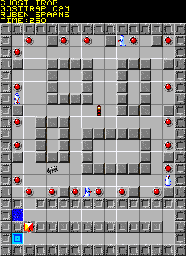 Thumbnail for a map of 067: GHOST TRAP for the PC game Chip's Challenge 2.