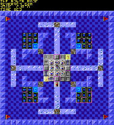 Thumbnail for a map of 077: THE ROVER ROOM for the PC game Chip's Challenge 2.