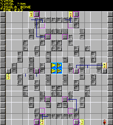 Thumbnail for a map of 079: ONION for the PC game Chip's Challenge 2.