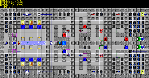 Thumbnail for a map of 083: DOUBLE DARE for the PC game Chip's Challenge 2.
