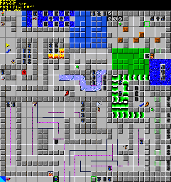 Thumbnail for a map of 088: ESCAPE for the PC game Chip's Challenge 2.