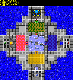 Thumbnail for a map of 093: APARTMENTS for the PC game Chip's Challenge 2.
