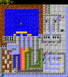 Thumbnail for a map of 094: DECISIONS for the PC game Chip's Challenge 2.