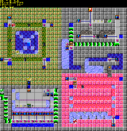 Thumbnail for a map of 137: ON THE RUN for the PC game Chip's Challenge 2.