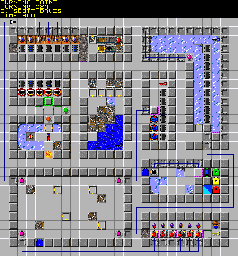 Thumbnail for a map of 145: TURNING POINT for the PC game Chip's Challenge 2.