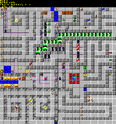 Thumbnail for a map of 150: RUSH for the PC game Chip's Challenge 2.