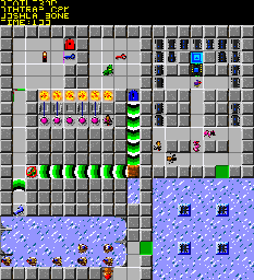 Thumbnail for a map of 153: DEATHTRAP for the PC game Chip's Challenge 2.