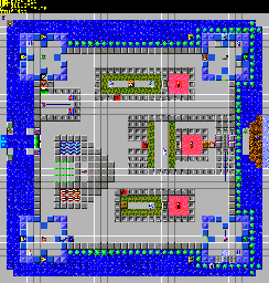 Thumbnail for a map of 165: MELINDA 911 for the PC game Chip's Challenge 2.