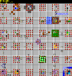 Thumbnail for a map of 169: BOMBS QUAD for the PC game Chip's Challenge 2.