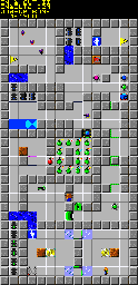 Thumbnail for a map of 179: IN & OUT II for the PC game Chip's Challenge 2.