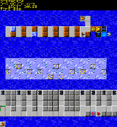 Thumbnail for a map of 190: DYSPHORIA for the PC game Chip's Challenge 2.