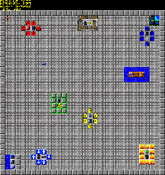 Thumbnail for a map of 191: PUSH UP MAZE for the PC game Chip's Challenge 2.