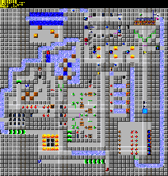 Thumbnail for a map of 194: MEMORIES for the PC game Chip's Challenge 2.