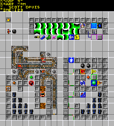 Thumbnail for a map of 195: SPARE ME for the PC game Chip's Challenge 2.