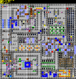 Thumbnail for a map of 199: ROOM TO BREATHE for the PC game Chip's Challenge 2.