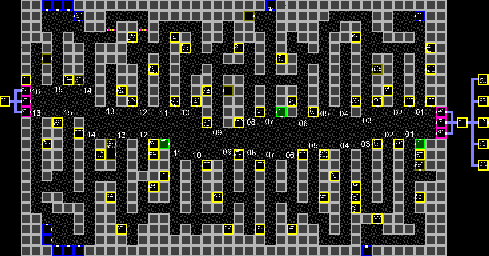 Thumbnail for a map of Map for the PC game Circuit's Edge.
