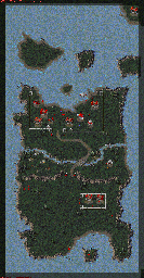 Thumbnail for a map of Aftermath - Allies SCG42EA - Production Disruption for the PC game Command & Conquer: Red Alert.