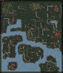 Thumbnail for a map of Aftermath - Allies SCG44EA - Time Flies for the PC game Command & Conquer: Red Alert.