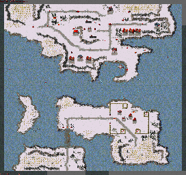 Thumbnail for a map of Allies SCG06EB- Iron Curtain Infiltration for the PC game Command & Conquer: Red Alert.
