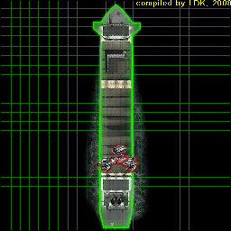 Thumbnail for a map of Mission 05: Stowaway (In-Game Map) for the PC game Command & Conquer: Renegade.
