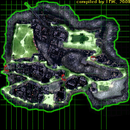 Thumbnail for a map of Mission 06: Deadly Reunion (In-Game Map) for the PC game Command & Conquer: Renegade.