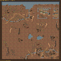 Thumbnail for a map of Covert Operations - Nod SCB20EA - Bad Neighborhood for the PC game Command & Conquer: Tiberian Dawn.