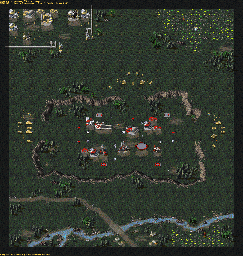 Thumbnail for a map of Covert Operations - Nod SCB35EA - Under Siege: C&C for the PC game Command & Conquer: Tiberian Dawn.