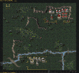 Thumbnail for a map of GDI SCG05WB - Restoring Power for the PC game Command & Conquer: Tiberian Dawn.