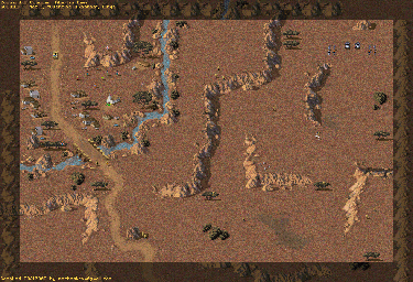 Thumbnail for a map of Nod SCB01EA - Silencing Nikoomba for the PC game Command & Conquer: Tiberian Dawn.