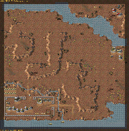Thumbnail for a map of Nod SCB08EB - New Construction Options for the PC game Command & Conquer: Tiberian Dawn.