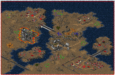 Thumbnail for a map of GDI12A - Final Conflict for the PC game Command & Conquer: Tiberian Sun.