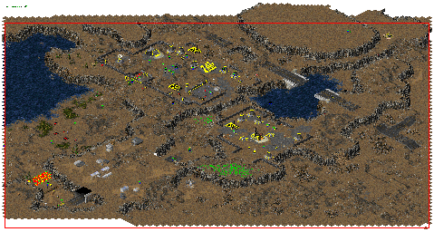 Thumbnail for a map of NOD3B - Free Rebel Commander for the PC game Command & Conquer: Tiberian Sun.