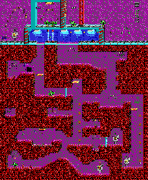 Thumbnail for a map of Level 02 for the PC game Commander Keen In "Aliens Ate My Baby Sitter!".