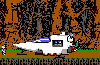 Thumbnail for a map of Bean-With-Bacon Megarocket for the PC game Commander Keen In "Goodbye, Galaxy!" - Secret Of The Oracle.