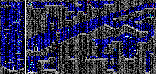 Thumbnail for a map of Level 04 for the PC game Commander Keen In "Goodbye, Galaxy!" - Secret Of The Oracle.