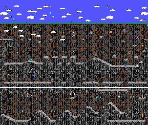 Thumbnail for a map of Level 05 for the PC game Commander Keen In "Goodbye, Galaxy!" - Secret Of The Oracle.