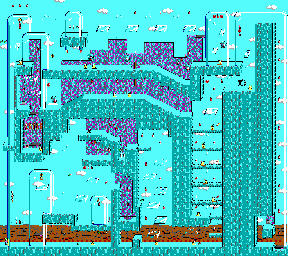 Thumbnail for a map of Level 09 for the PC game Commander Keen In "Goodbye, Galaxy!" - Secret Of The Oracle.