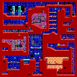 Thumbnail for a map of Level 12 for the PC game Commander Keen In "Goodbye, Galaxy!" - The Armageddon Machine.