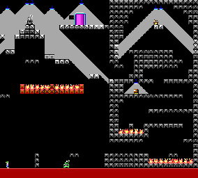 Thumbnail for a map of Level 11 for the PC game Commander Keen In "Invasion Of The Vorticons" - Episode One: Marooned On Mars.