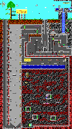 Thumbnail for a map of Level 09 for the PC game Commander Keen In "Invasion Of The Vorticons" - Episode Three: Keen Must Die!.