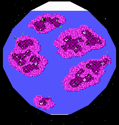 Thumbnail for a map of Vorticon Home Planet for the PC game Commander Keen In "Invasion Of The Vorticons" - Episode Three: Keen Must Die!.