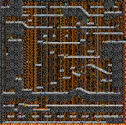 Thumbnail for a map of Level 02 for the PC game Commander Keen In Keen Dreams.
