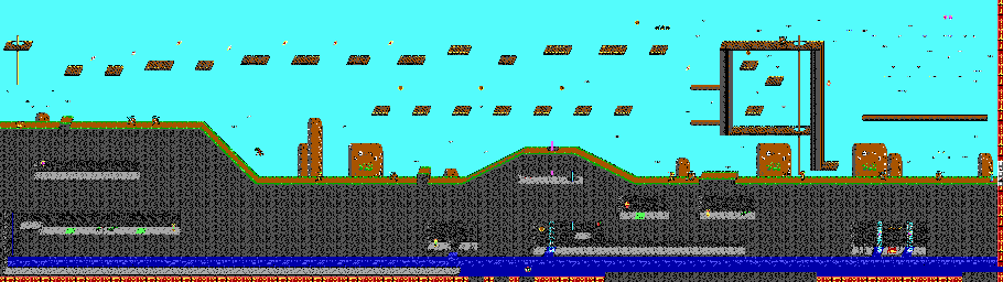 Thumbnail for a map of Level 07 for the PC game Commander Keen In Keen Dreams.