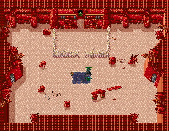 Thumbnail for a map of Draj Arena for the PC game Dark Sun World: Shattered Lands.