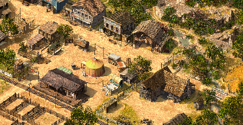 Thumbnail for a map of 01. An Old Friend for the PC game Desperados: Wanted Dead Or Alive.